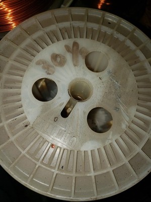 30-1/2 AWG GAUGE MAGNET WIRE 5 LB. SPOOL MANY OTHER SIZES AVAILABLE PLEASE READ