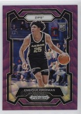 2024-25 Panini Prizm Draft Picks Purple Wave Prizm Enrique Freeman #72 1h1n