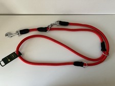 Hunter Freestyle Hundeleine 200/10 (verstellbare Führleine) rot