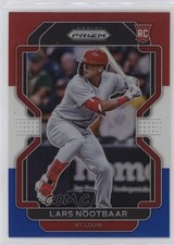 2022 Panini Prizm Tier II Red White & Blue Prizm Lars Nootbaar #119 y4f
