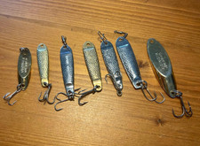 Hopkins Lure Set of 7 Shorty Kastmaster Metal Jig From Japan Used Fishing Lure