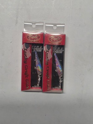 (LOT OF 2) Lucky Craft Pointer 48 Suspending DD / MS Ghost Wakasagi