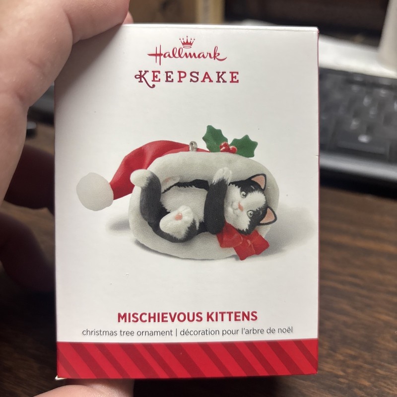 Hallmark Keepsake Mischievous Kittens Ornament