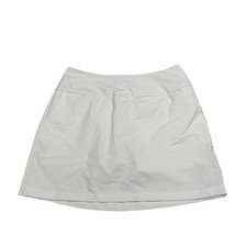 Adidas Women's Tennis Golf Pickleball Skort Pockets Medium Sz White Skirt Shorts