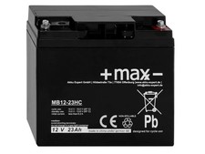 Akku kompatibel 6-DZM-22 6-FM-22 12V 23Ah AGM Blei Vlies wartungsfrei lead acid