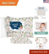 Personalized Unicorn Dreams Toddler Pillowcase 13x18” - Oeko-Tex Certified