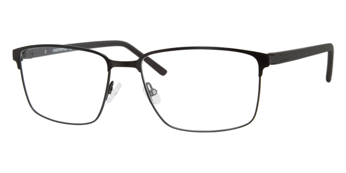 Мужские очки Chesterfield 78XL 0003 Матово-черные квадратные 59 мм, новые, 100% подлинные