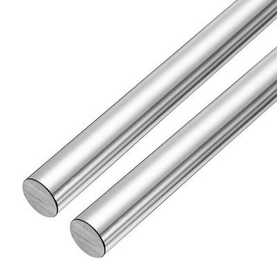 Linear Motion Rods, 2Pcs 20mm x 500mm(0.79''x19.69'') Linear Rail Rod Shaft Guide