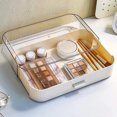 Stackable Plastic Organizer Big & Spacious Drawer | Organize Eyeshadow Palett...
