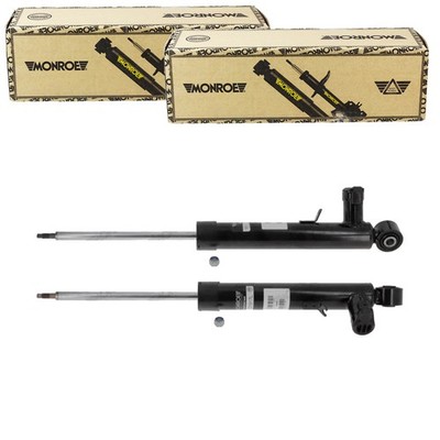 2x MONROE elektr.verstellbare STOßDÄMPFER HINTEN passend für DCC VW GOLF PASSAT