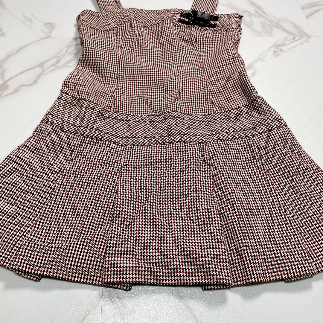 Burberry Blue Label Houndstooth Pattern Sleeveles… - image 6