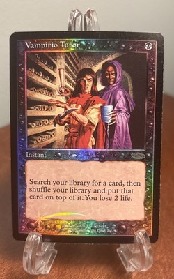 MTG Vampiric Tutor Foil Judge Promos (JDG) Gary Leach Lightly