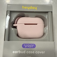 Heyday - Earbud Case Cover - Light Pink - Fits Airpods Gen 1  2 - New