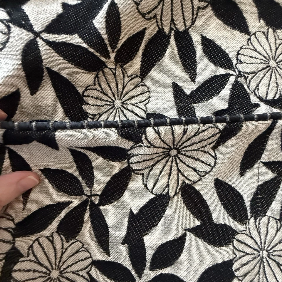 Bolso de Mano Maruca Floral Hecho a Mano Boulder Colorado Trabajo Escuela Cartera Boho Granola Foto 3 de 4