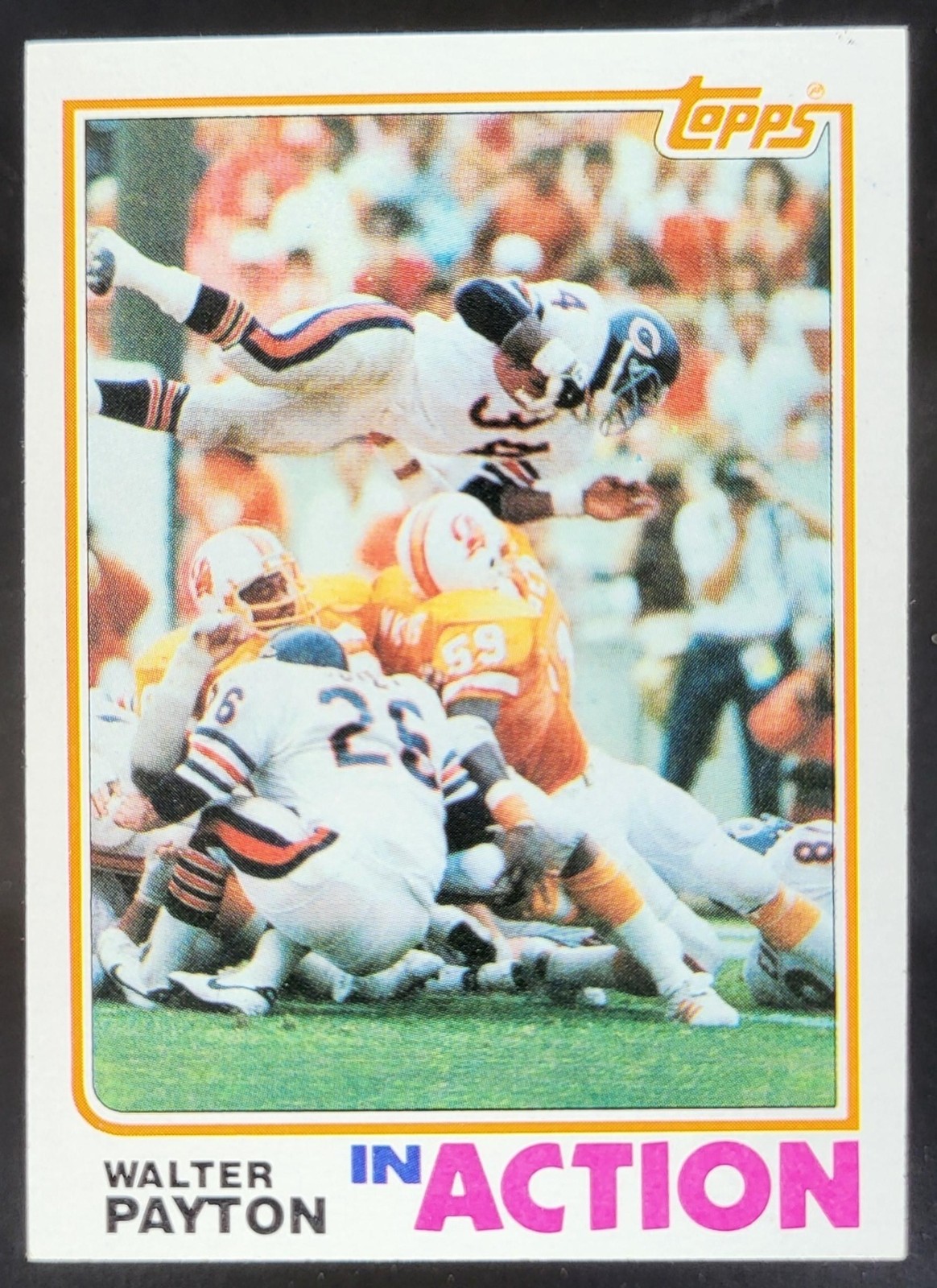 1982 Topps Walter Payton #303 Chicago Bears JE2