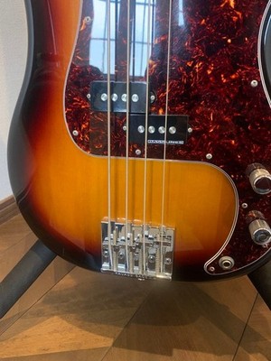 Fender MIJ Hybrid II Precision Bass 2022 3 Tone Sunburst Electric
