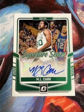 2024-25 Panini Donruss Optic - Signature Series M.L. Carr #SS-MLC (AU)