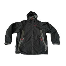 Vintage Y2K Nike Reversible Fleece Windbreaker Full Zip Hooded Jacket VTG