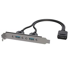 LINKUP USB 3.2 Gen2 Internal Adapter 20-Pin Header to USB-A 10Gbps, male ...