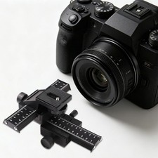 Lightweight Aluminum 4 Way Macro Focusing Rail Slider for Close Up Photography