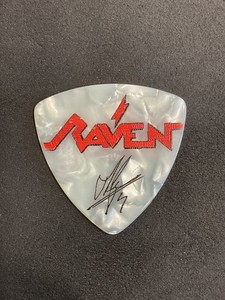 Mark Gallagher RAVEN All Hell's Breaking Loose Signature Guitar Pick (N)