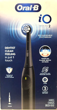 Oral-B iO Series 2 Rechargeable Electric Powered Toothbrush, Black, NEW SEALED