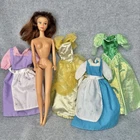 1992 Mattel Disney Classics Beauty & the Beast 1647 Belle Doll Dress Lot Vintage