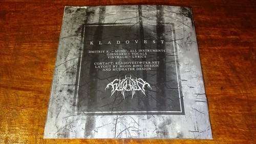 Kladovest Winterwards Ltd CD Depressive Black Metal DSBM Drudkh Ygg Borkr Khors - Picture 9 of 13