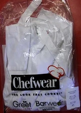 Chefwear womens nouveaux jacket # 5210 XS white