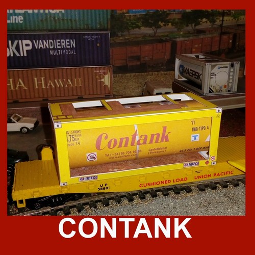 OO Gauge 1:76 Oil Tank Containers Rail Freight Rolling Stock Choose from list - Picture 11 of 36