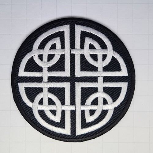 Dog Cat Paw Dragon Wolf Yin Yang Celtic Knot Iron on Patch Pet Animal Claw (1PC) - Picture 9 of 13