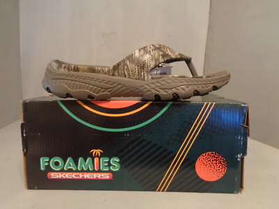 Skechers Men's Mossy Oak Foamies Creston Ultra Brave DNA Flip