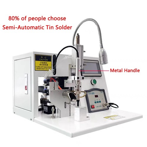 Halbautomatische Lötmaschine Fußbetrieben Pneumatische Drahtlötmaschine - Bild 4 von 8
