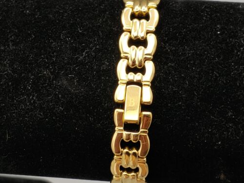 Bulova Uhr echt Diamant 98R06 Damen rund gold 23mm Swiss 4 Jewel Neu mit Etikett Vintage - Bild 5 von 16