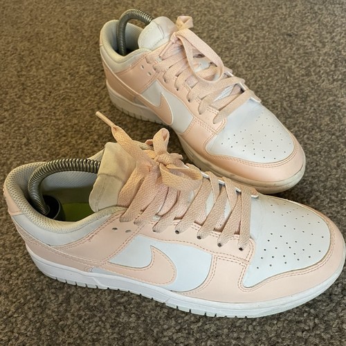 Nike Dunk Pale Coral Pink White next nature UK 5 2018 DD1873-100 VGC