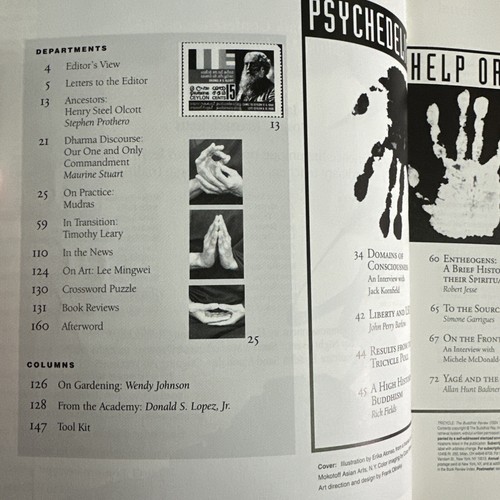 Tricycle Magazine Buddhism & Psychedelics, Fall 1996 Terence McKenna Interview - Bild 2 von 5
