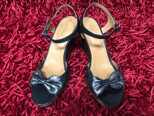 Sandalias Mujer Schmoove Talla 38 Color Negro Nuevo - Picture 2 of 7