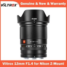 VILTROX 13mm F1.4 Auto Focus Ultra Wide Angle Lens For Nikon Z mount Z5 Z6 Z7II