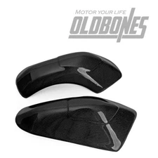 For Ducati 899 959 1199 1299 Carbon Fiber Tank Sliders Protectors Guards Gloss