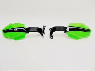 Arctic Cat Snowmobile Medium Green Procross LED Hand Guard Lighted