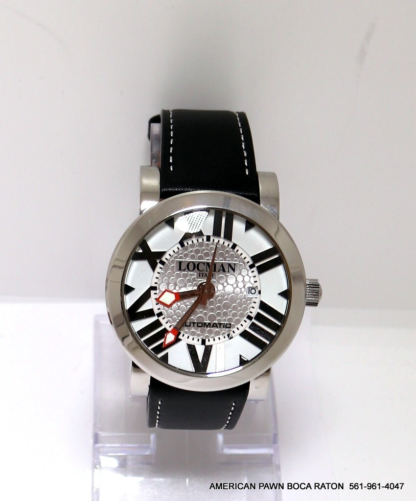 Locman Toscano Collection Ref #290 Watch Steel Roman Dial