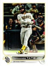 2022 TOPPS SERIES ONE FERNANDO TATIS JR. #100 BASEBALL CARD