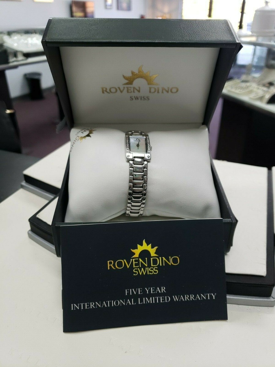 Roven Dino Ladies Diamond Watch With Mother of Pearl Dial  display picture 1