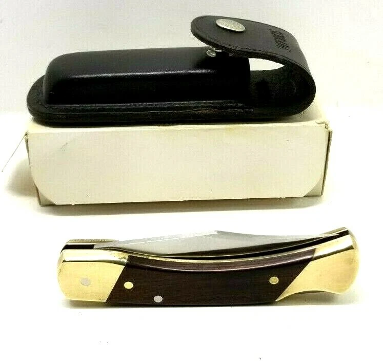 Cuchillo Tío Henry Schrade LB7 Nunca Llevado o Afilado Número de Serie Años 80 (D4 Foto 3 de 4