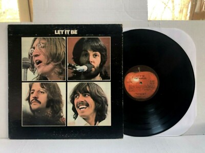 Beatles LET IT BE Original 1970 Apple Maggie Mae PD credits VG+/VG+ 34001.01J