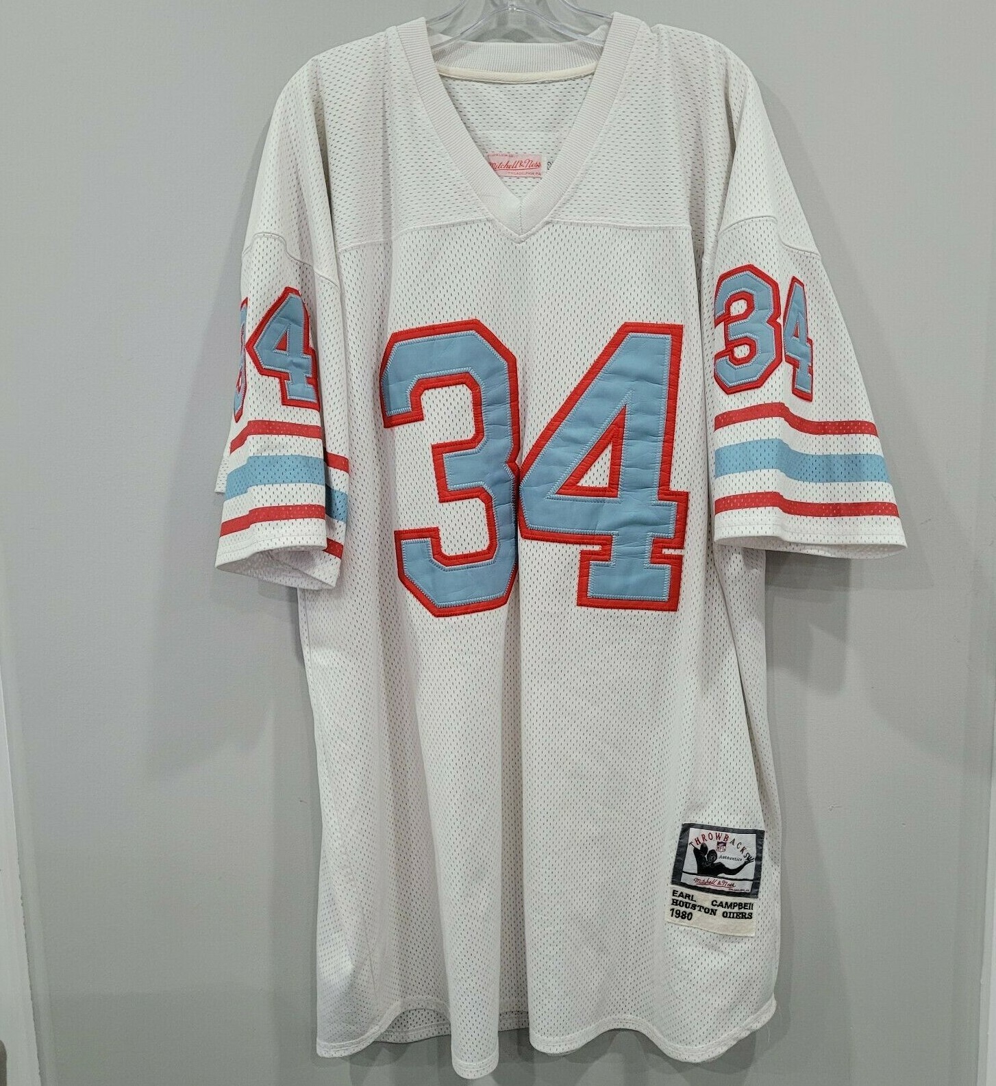 earl campbell jersey mitchell and ness