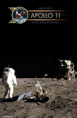 Lunar Module At Tranquility Base Poster