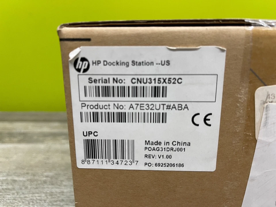 HP 90W Dock Station Pum1.0 (PB 640/645/650/655 Gen1) A7E32UT#ABA - New - Image 4 of 4