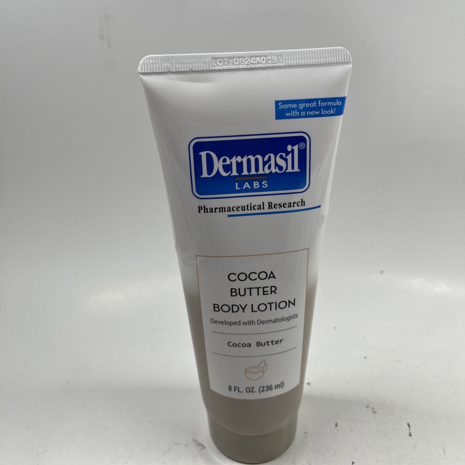 Pharmaceutical Research Dermasil Labs Cocoa Butter Moisturizing Body Lotion 8 OZ