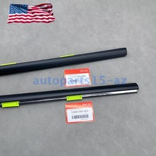 2pcs Door Weather Strip Window Belt Seal Molding Trim For 96-00 Honda Civic